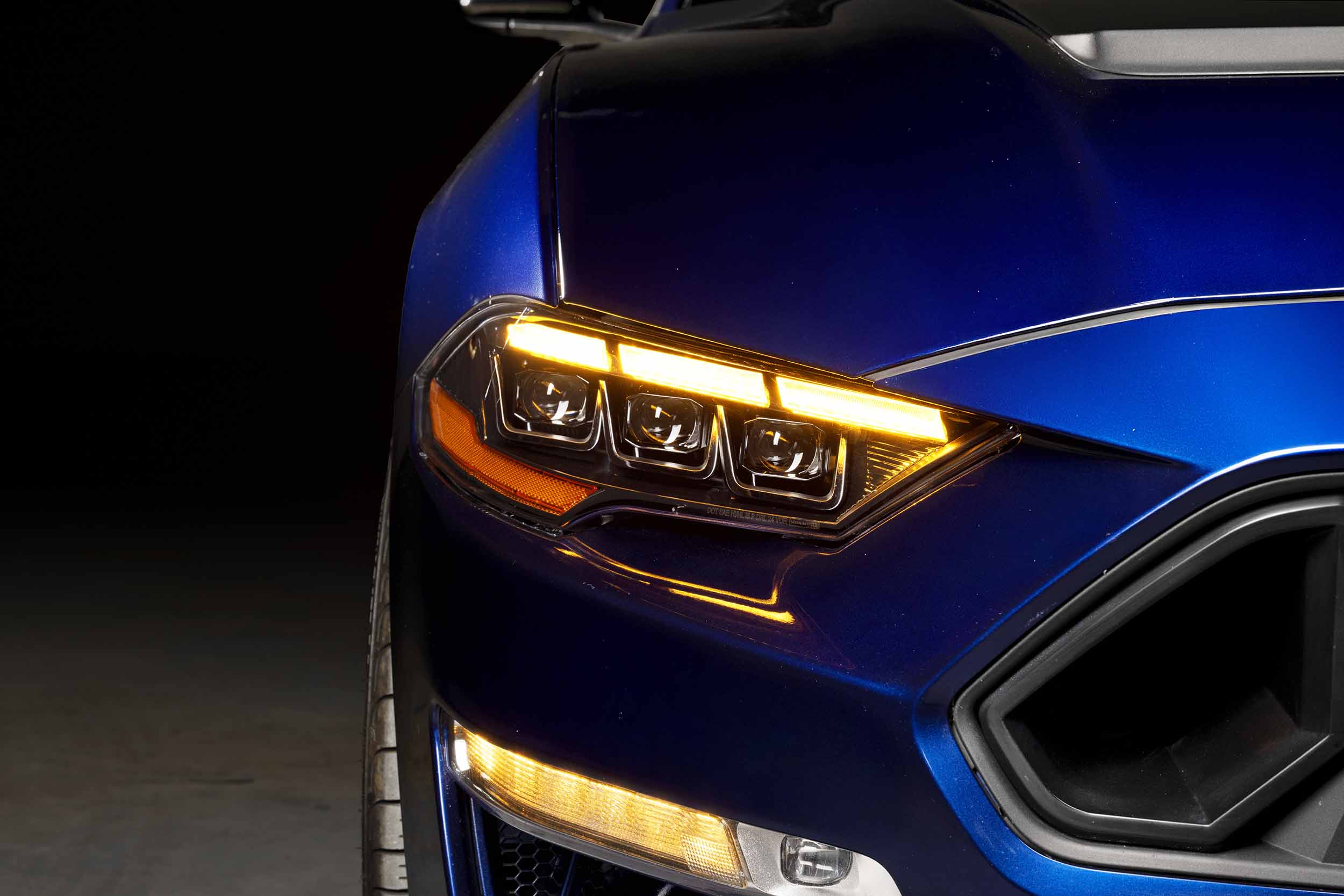 XB LED Headlights: 18-23 Ford Mustang (Gen II / Set)