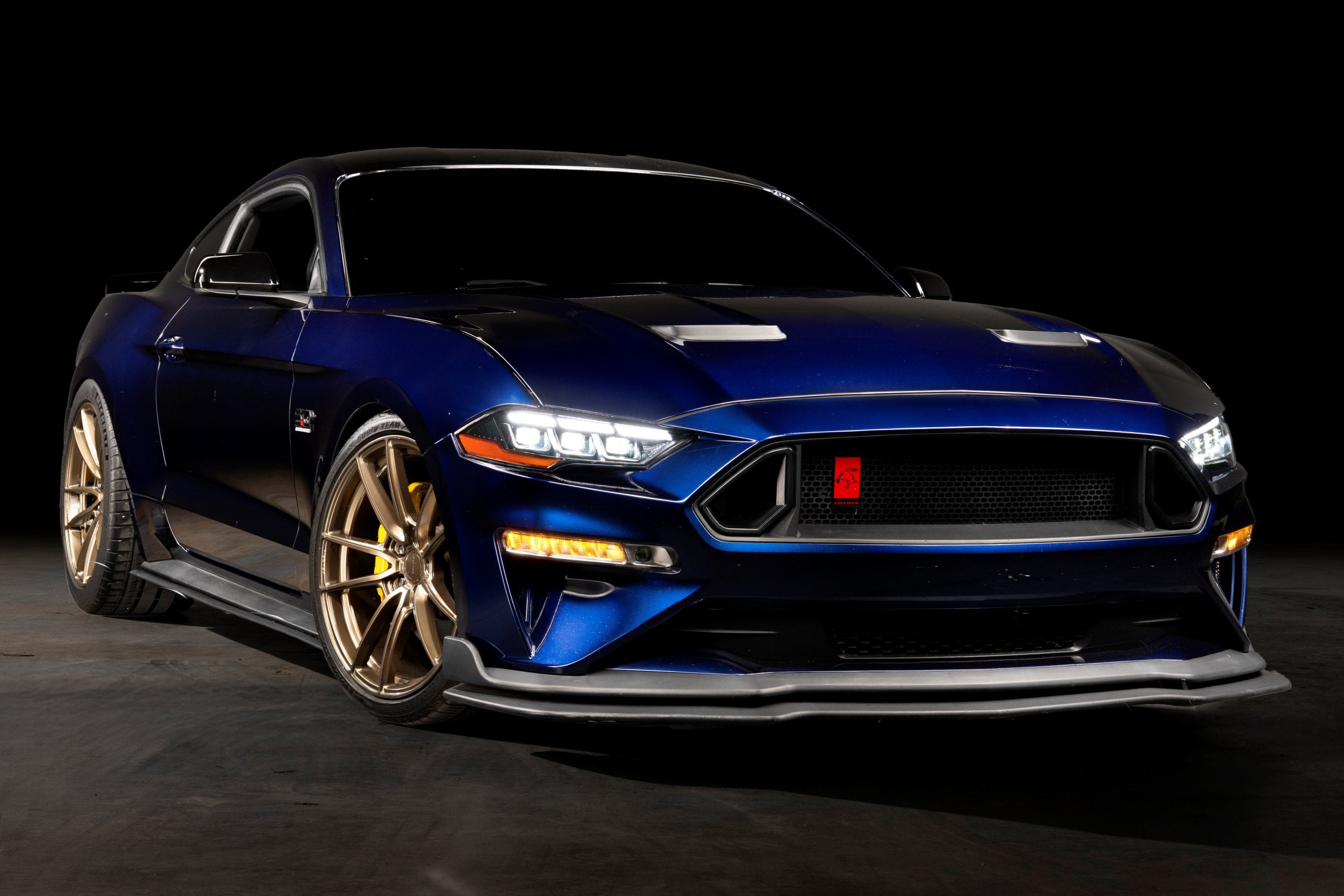 XB LED Headlights: 18-23 Ford Mustang (Gen II / Set)
