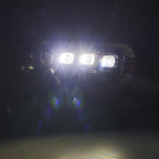 12-15 Toyota Tacoma NOVA-Series LED Projector Headlights in Alpha-Black - Apollo Off-Road