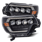 12-15 Toyota Tacoma NOVA-Series LED Projector Headlights in Black - Apollo Off-Road