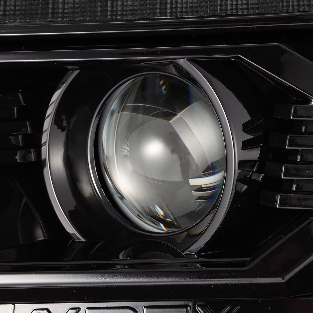 12-15 Toyota Tacoma PRO-Series Halogen Projector Headlights Alpha-Black - Apollo Off-Road