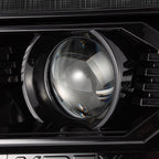 12-15 Toyota Tacoma PRO-Series Halogen Projector Headlights Alpha-Black - Apollo Off-Road