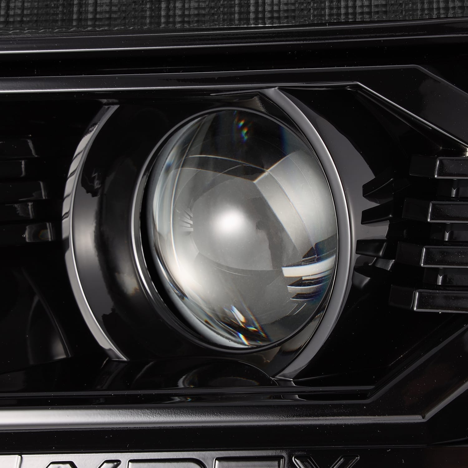 12-15 Toyota Tacoma PRO-Series Halogen Projector Headlights Alpha-Black - Apollo Off-Road