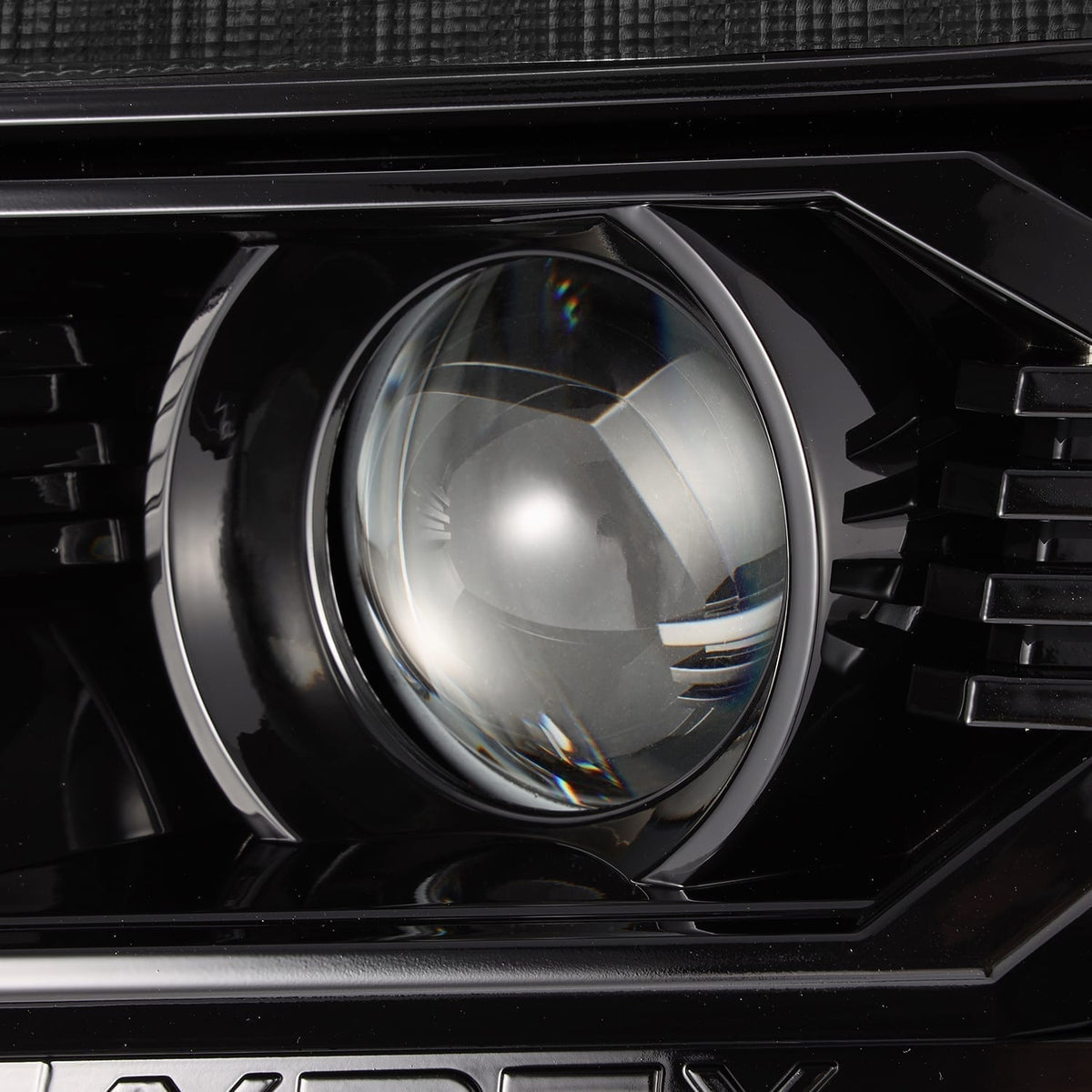 12-15 Toyota Tacoma PRO-Series Halogen Projector Headlights Alpha-Black - Apollo Off-Road