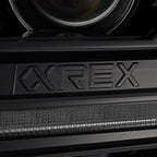 12-15 Toyota Tacoma PRO-Series Halogen Projector Headlights Alpha-Black - Apollo Off-Road