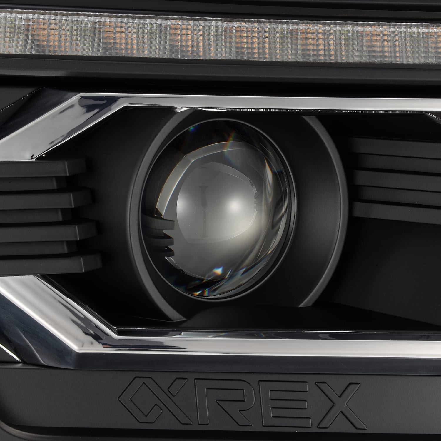 12-15 Toyota Tacoma PRO-Series Halogen Projector Headlights Black - Apollo Off-Road
