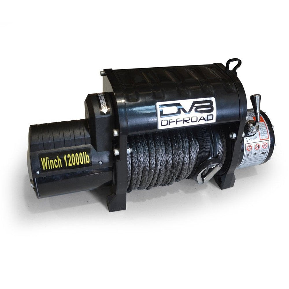 12,000 lbs. Winch With Synthetic Rope - Apollo Off-Road