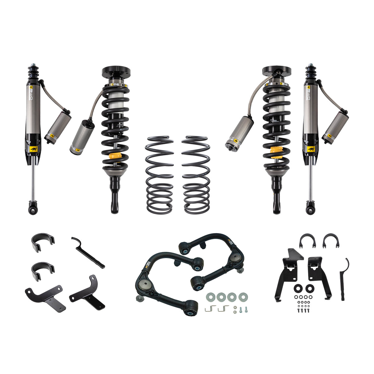 24-25 Toyota Tacoma BP-51 Suspension Lift Kit 3 in Front 0-330 lb / 2 in Rear with Upper Control Arms