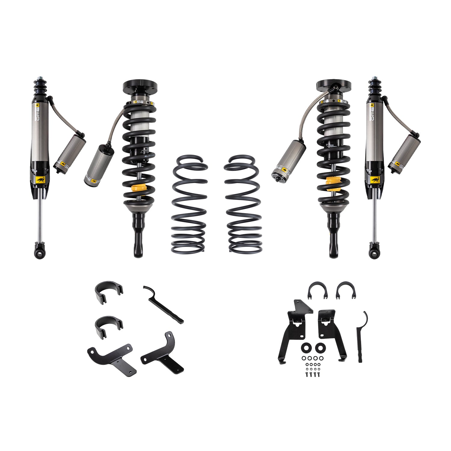 24-25 Toyota Tacoma BP-51 Suspension Lift Kit 3 in Front 0-330 lb / 2 in Rear 440 lb