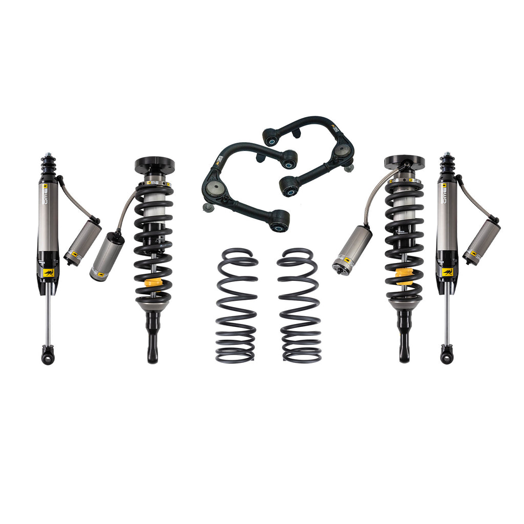 24-25 Toyota Tacoma BP-51 Suspension Lift Kit 3 in Front 0-330 lb / 2 in Rear 440 lb with Upper Control Arms