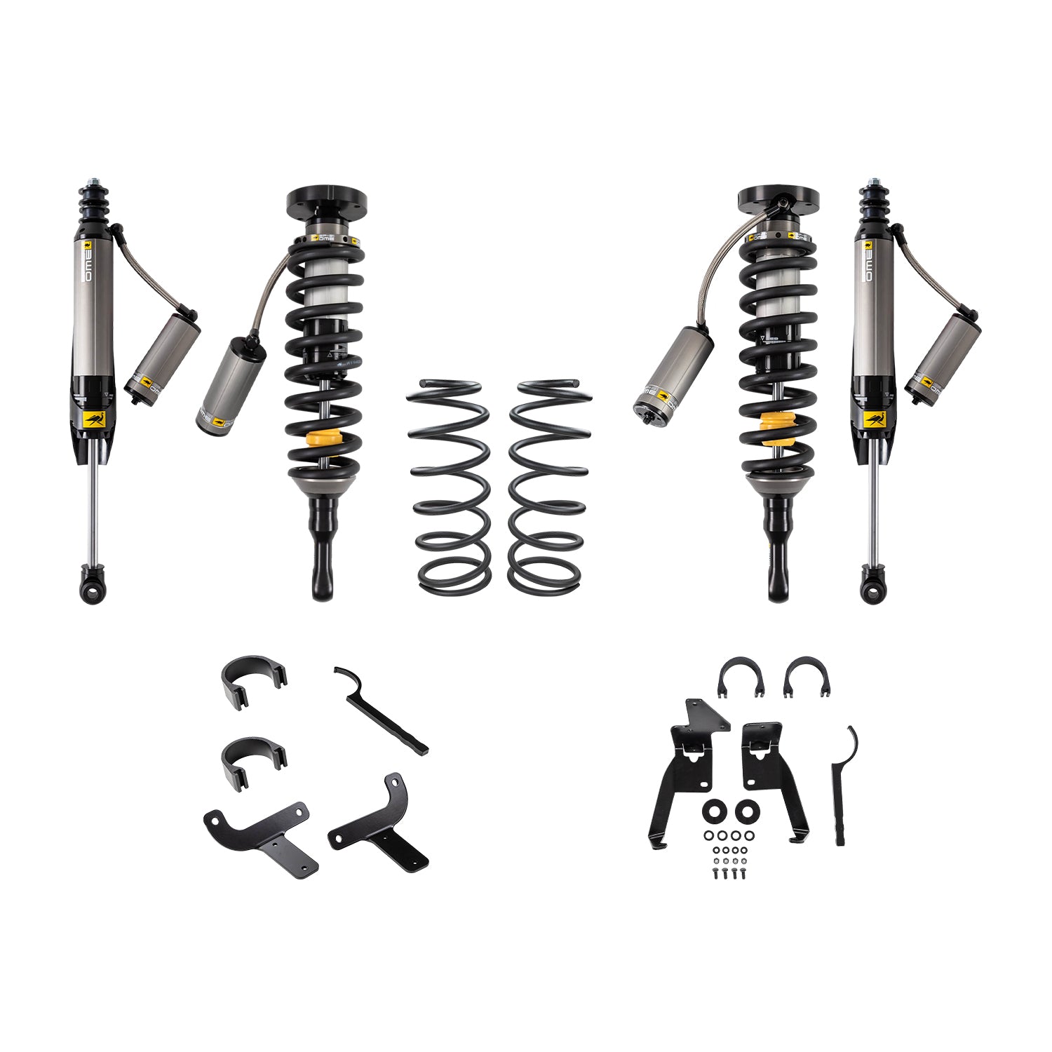 24-25 Toyota Tacoma BP-51 Suspension Lift Kit 3 in Front 0-330 lb / 2 in Rear 880 lb