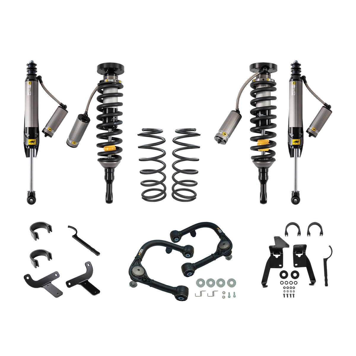 24-25 Toyota Tacoma BP-51 Suspension Lift Kit 3 in Front 0-330 lb / 2 in Rear 880 lb with Upper Control Arms