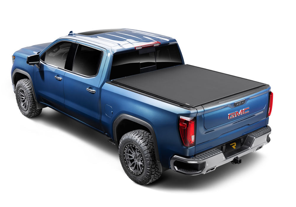 Pro X15 TS Tonneau Cover Black 2022-2026 Toyota Tundra 6 Foot 7 Inch Bed with Deck Rail System Truxedo