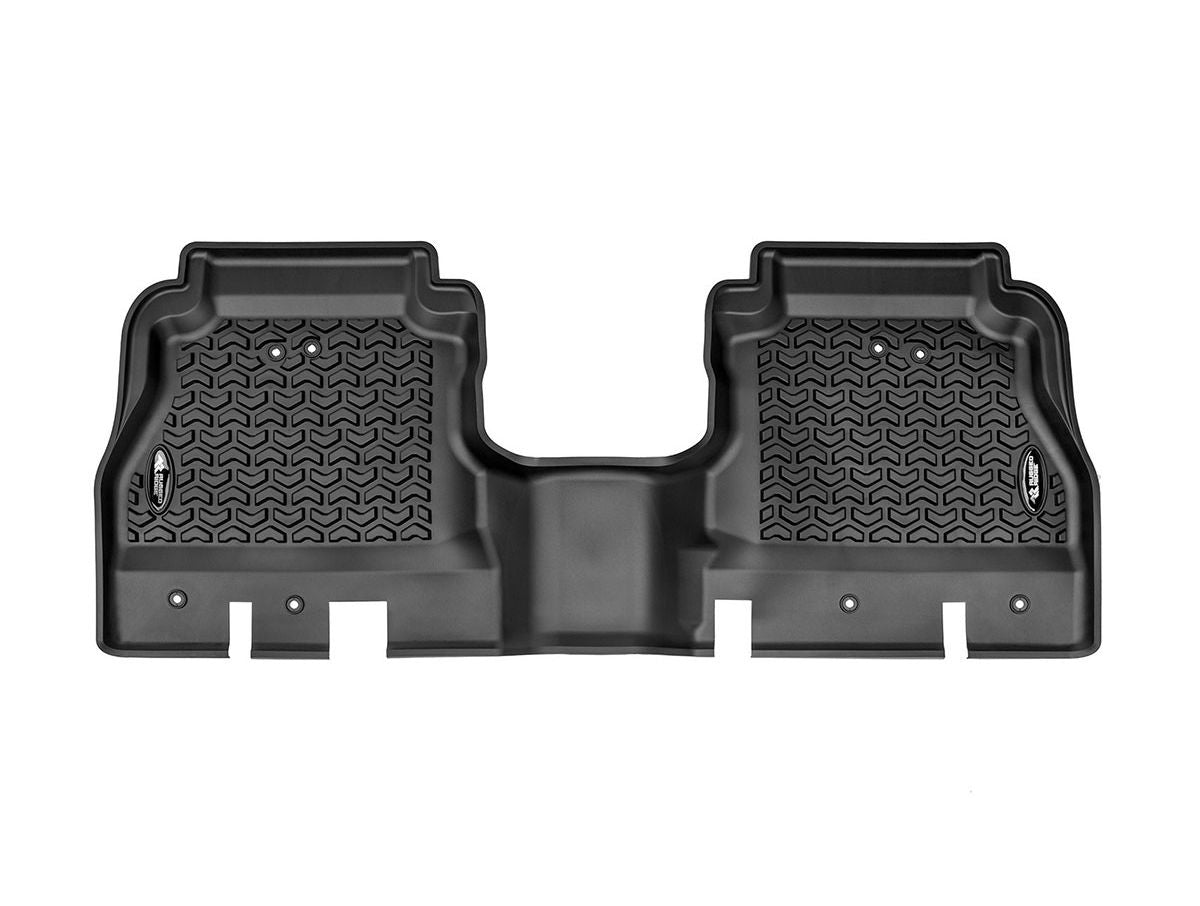 Floor Liner Rear Black 2020 Jeep Gladiator JT Rugged Ridge