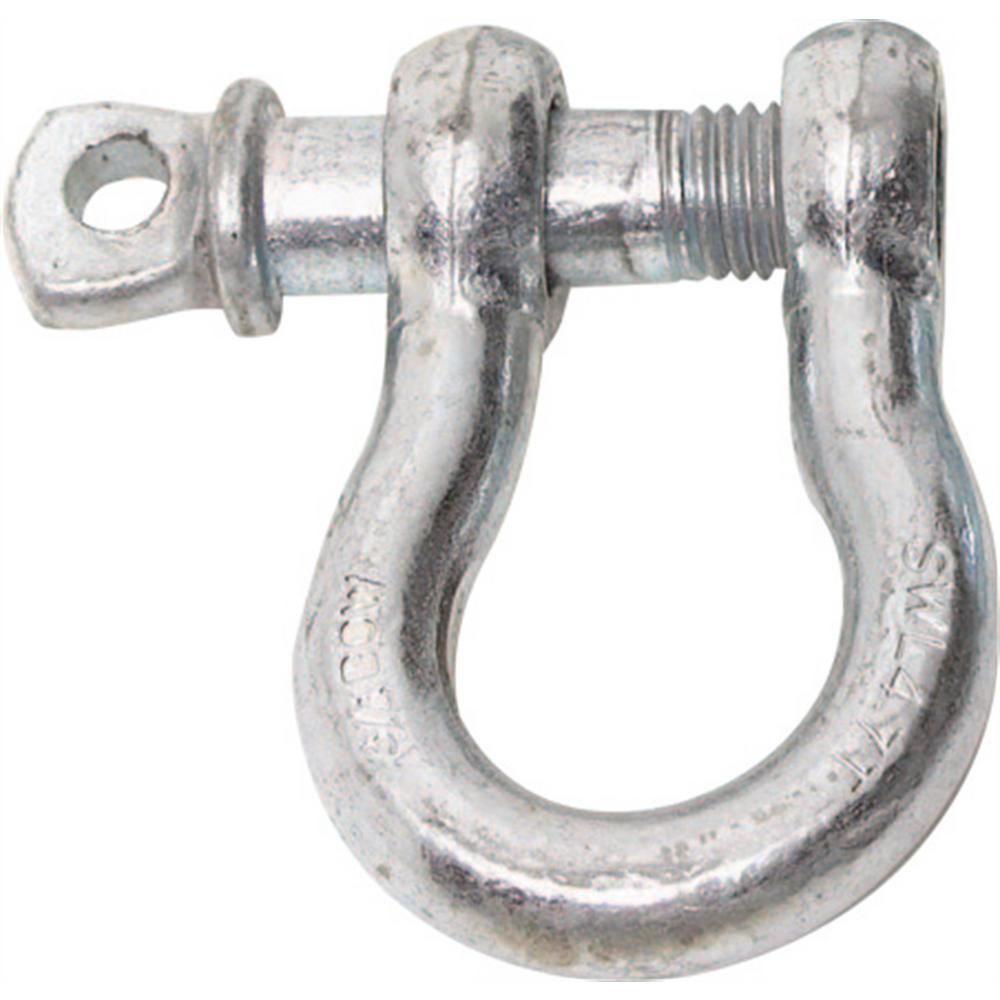 D Ring 1/2 Inch 2 Ton Rating Zinc  Smittybilt