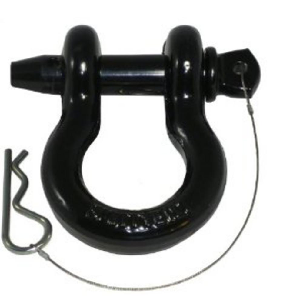 D Ring 3/4 Locking Pin 475 Tons Black  Smittybilt