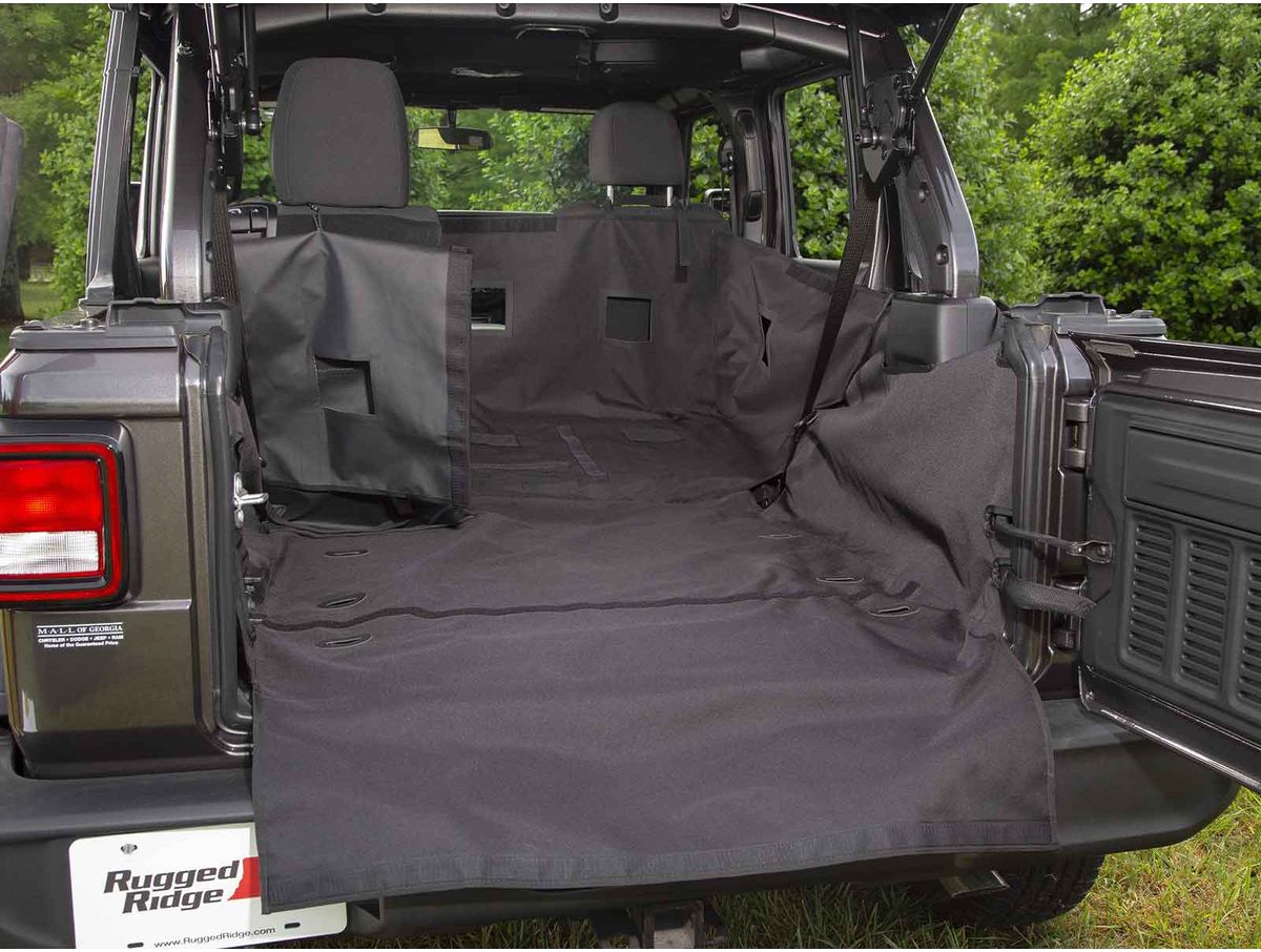 C3 Cargo Cover 18-Present Jeep Wrangler Unlimited JLU 4 Door Rugged Ridge