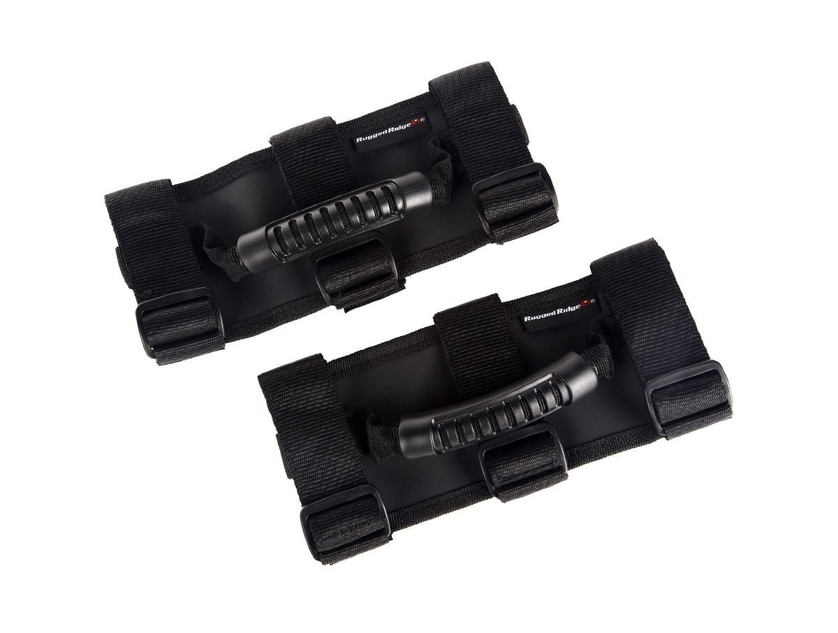 Ultimate Grab Handle Kit Black 55-Present Jeep CJ/Wrangler 20-Present Gladiator Rugged Ridge