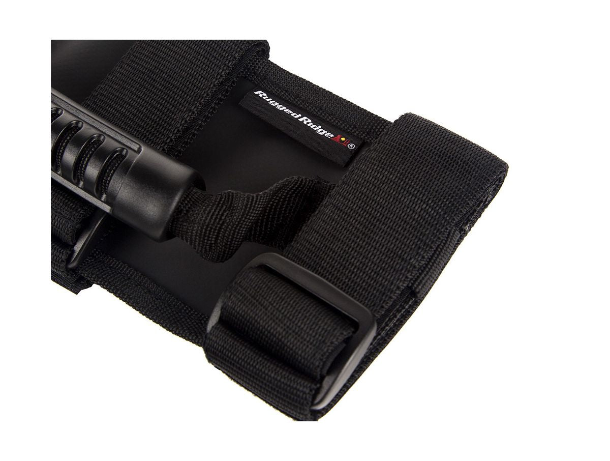 Ultimate Grab Handle Kit Black 55-Present Jeep CJ/Wrangler 20-Present Gladiator Rugged Ridge