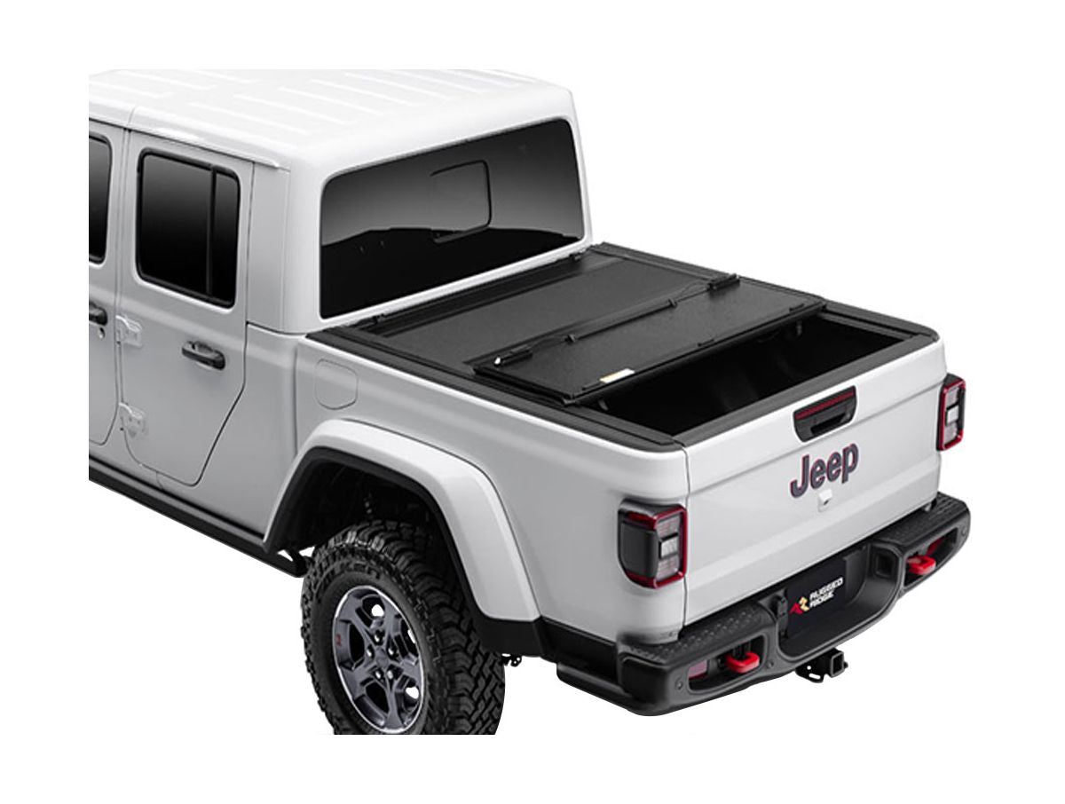 Armis Hard Folding with Line-x Bed Cover 20-Present Jeep Gladiator JT Rugged Ridge