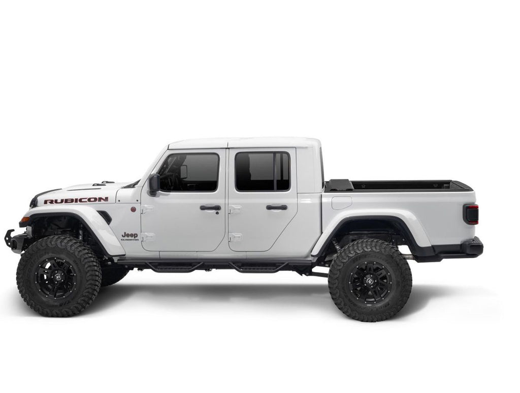 Armis Retractable Locking Bed Cvr W/o Trail Rails 20-Present Jeep Gladiator JT Rugged Ridge