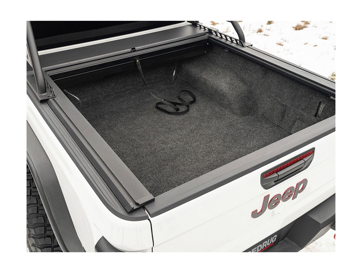 Armis Cover with Max Track Black 20-Present Jeep Gladiator w/ Trail Rail System w/Trail Rail Rugged Ridge