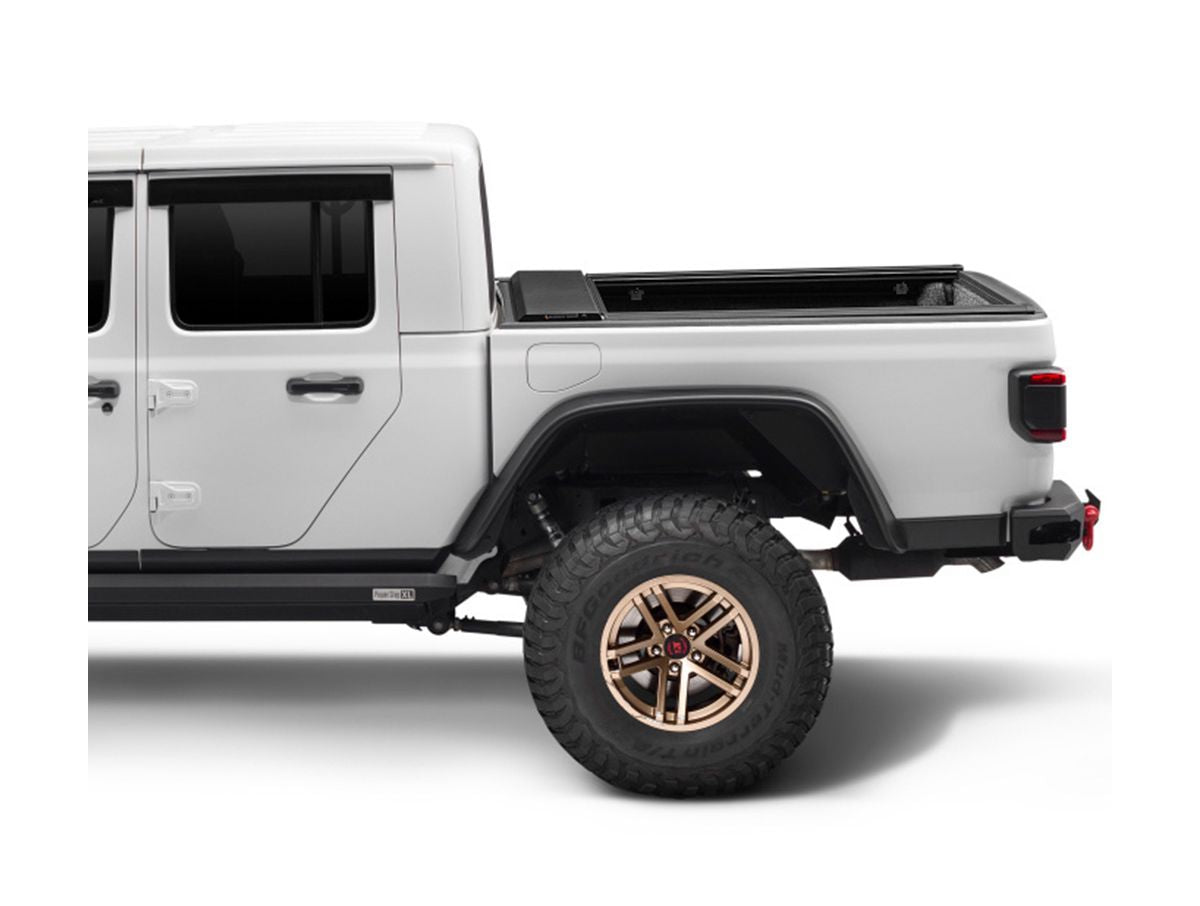 Armis Cover with Max Track Black 20-Present Jeep Gladiator w/o Trail Rail System w/o Trail Rail Rugged Ridge
