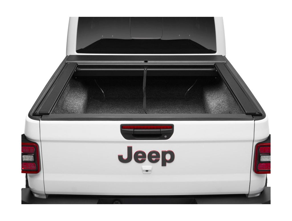 Armis Cover with Max Track Black 20-Present Jeep Gladiator w/o Trail Rail System w/o Trail Rail Rugged Ridge