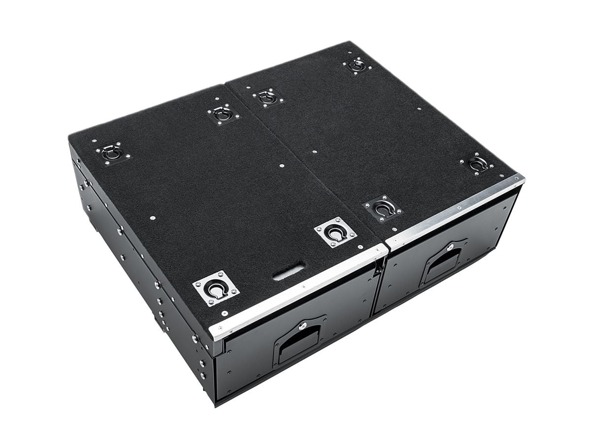 Cargo Storage Drawers Black Jeep Rugged Ridge