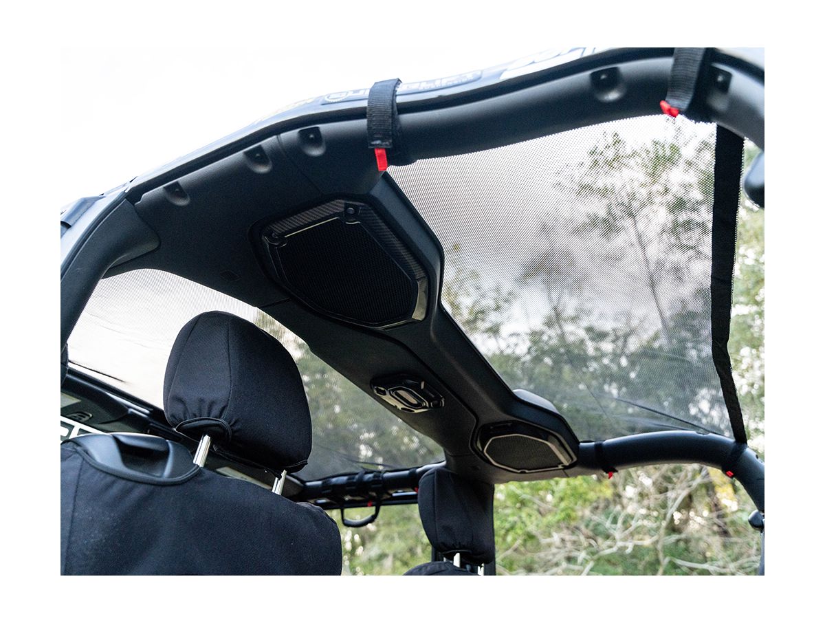 Eclipse Sun Shade Full Black 18-Present Jeep Wrangler Jl 2-Dr Rugged Ridge