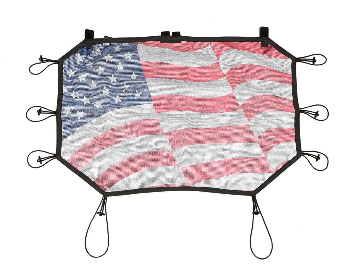Eclipse Sun Shade Full Black Jeep Rugged Ridge