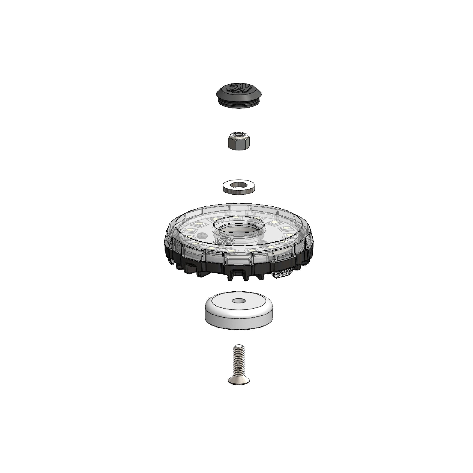 KC V2 Magnet Mounts 6 Pack KC HiLiTES