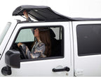 Voyager Top 4 Door Black Diamond Sail Cloth Tint 07-18 JKU Rugged Ridge