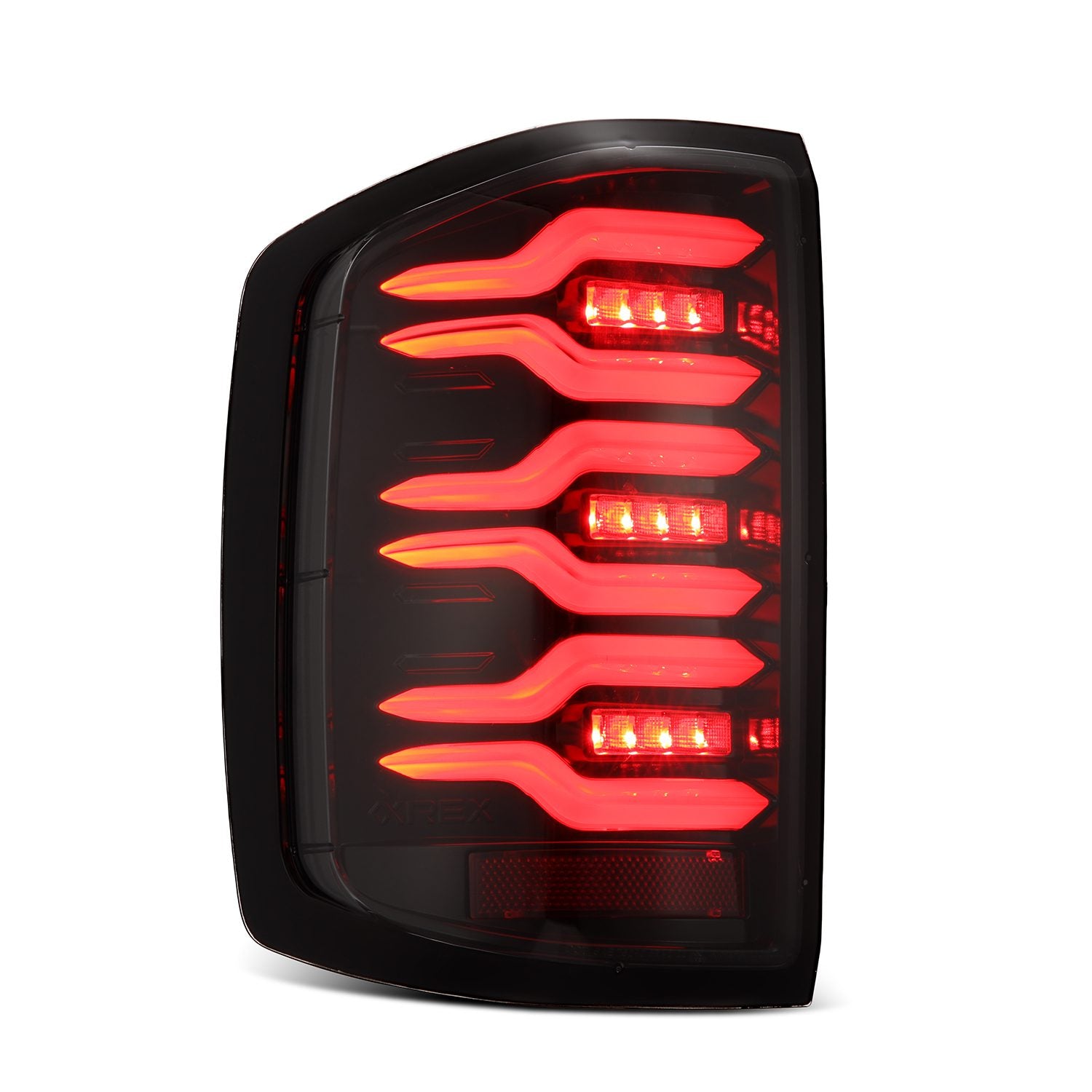 14-18 Chevrolet Silverado LUXX-Series LED Taillights Alpha-Black - Apollo Off-Road