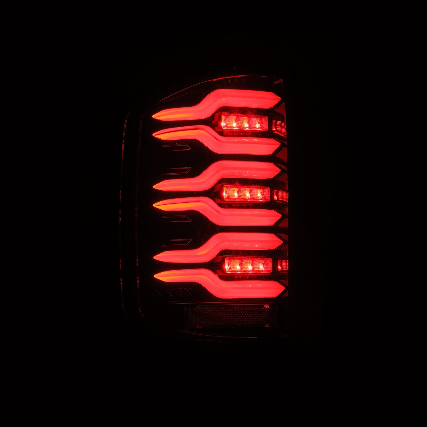 14-18 Chevrolet Silverado LUXX-Series LED Taillights Alpha-Black - Apollo Off-Road