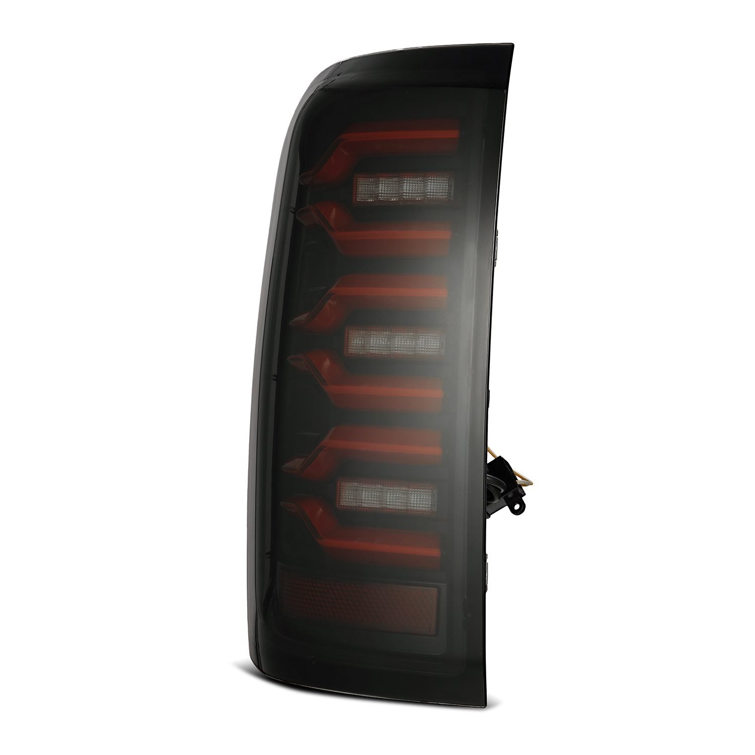 14-18 Chevrolet Silverado LUXX-Series LED Taillights Black-Red - Apollo Off-Road
