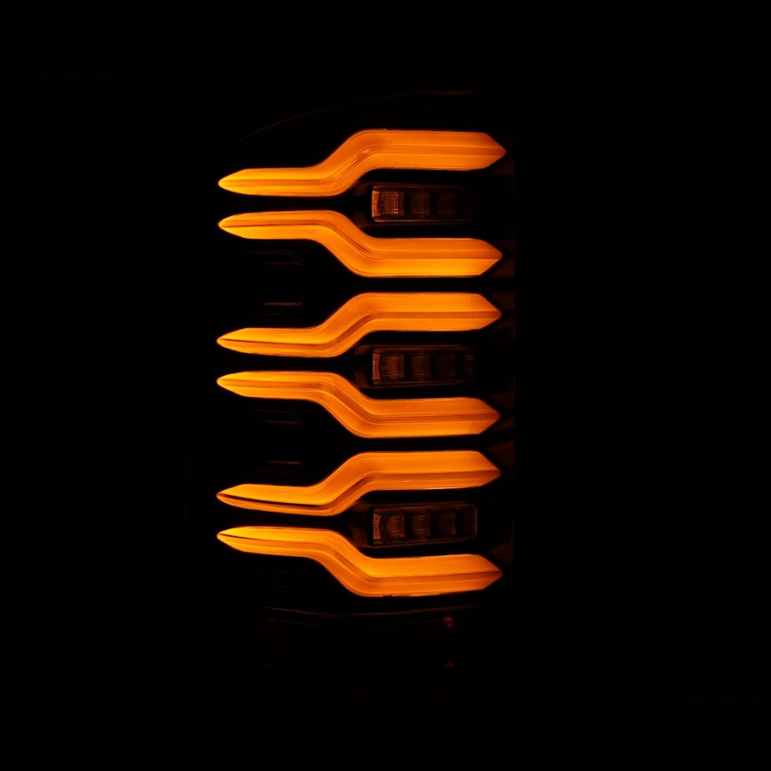 14-18 GMC Sierra LUXX-Series LED Taillights Alpha-Black - Apollo Off-Road