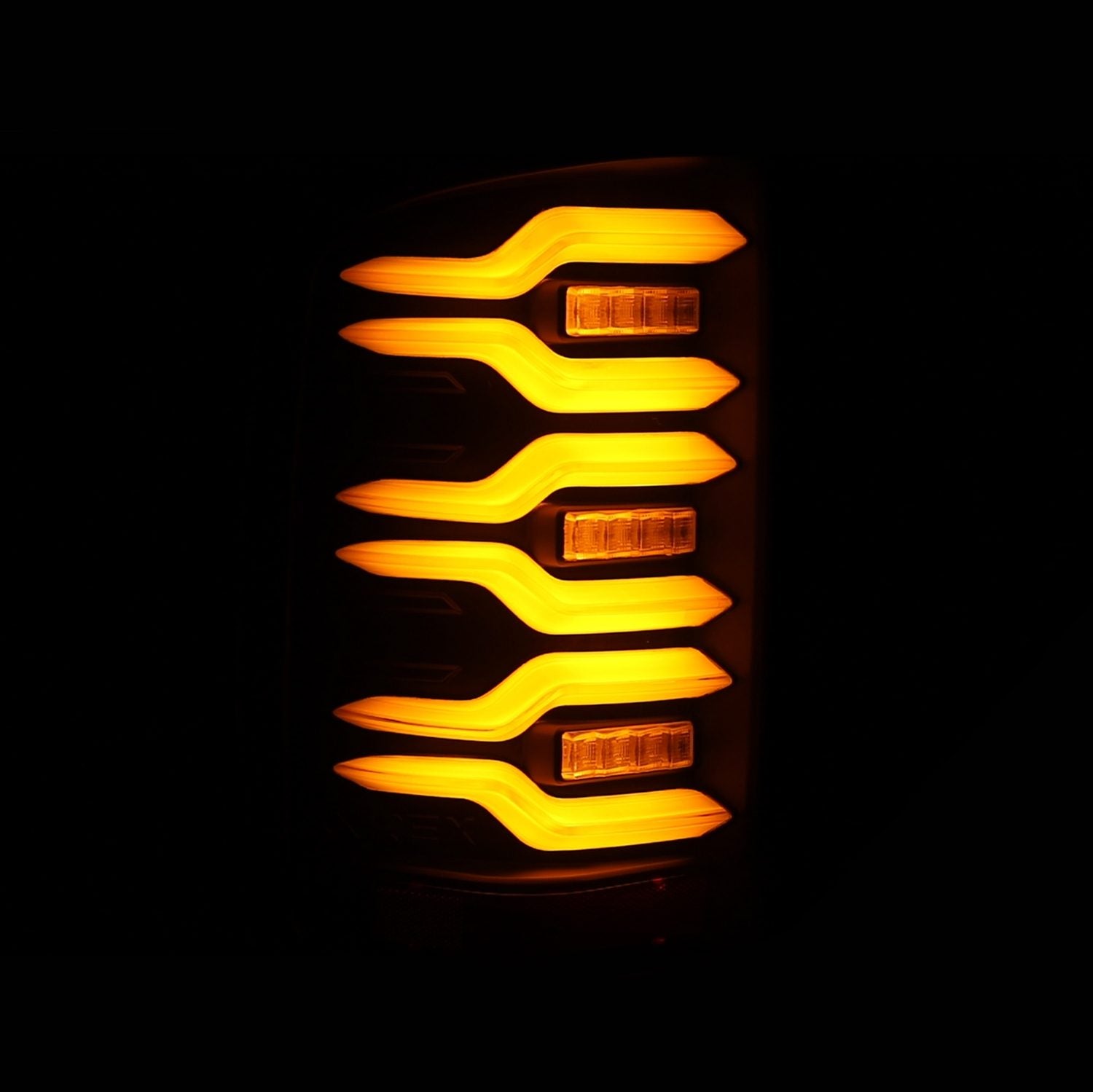 14-18 GMC Sierra LUXX-Series LED Taillights Black - Apollo Off-Road