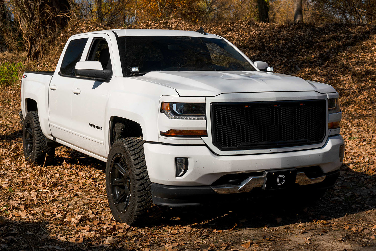 Diode Dynamics SS3 LED Ditch Light Kit for 2014-2019 Silverado/Sierra Sport Yellow Combo
