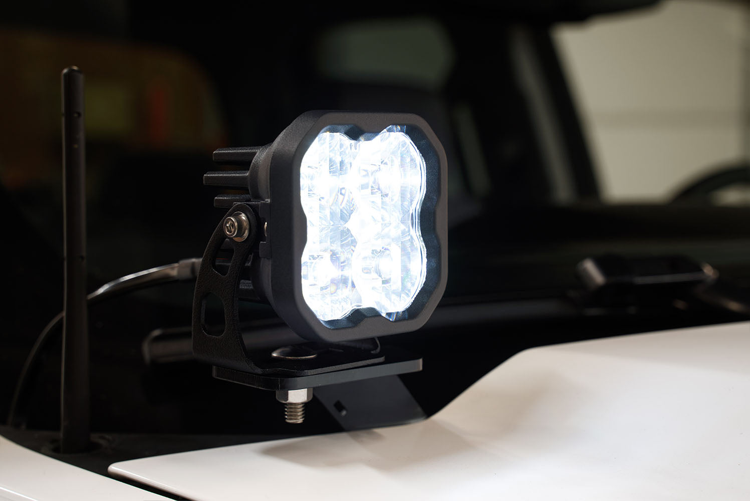 Diode Dynamics SS3 LED Ditch Light Kit for 2014-2019 Silverado/Sierra Sport White Combo