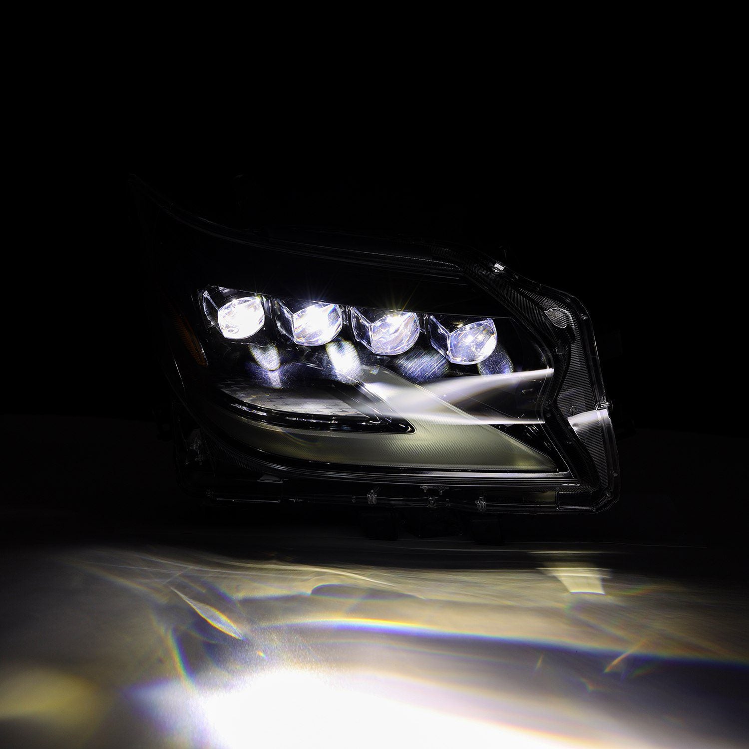 14-19 Lexus Gx 460 NOVA-Series LED Projector Headlights in Alpha-Black - Apollo Off-Road
