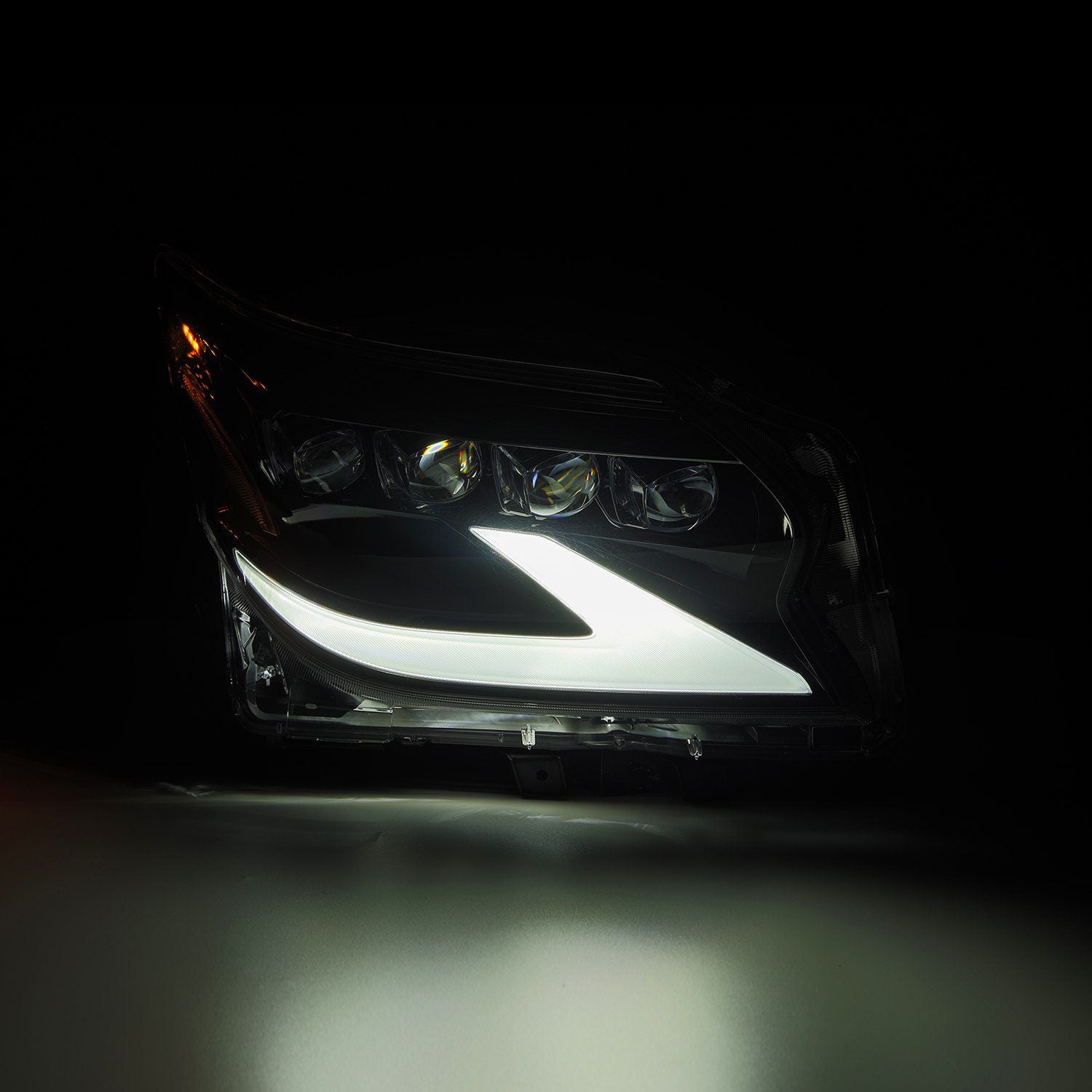 14-19 Lexus Gx 460 NOVA-Series LED Projector Headlights in Alpha-Black - Apollo Off-Road