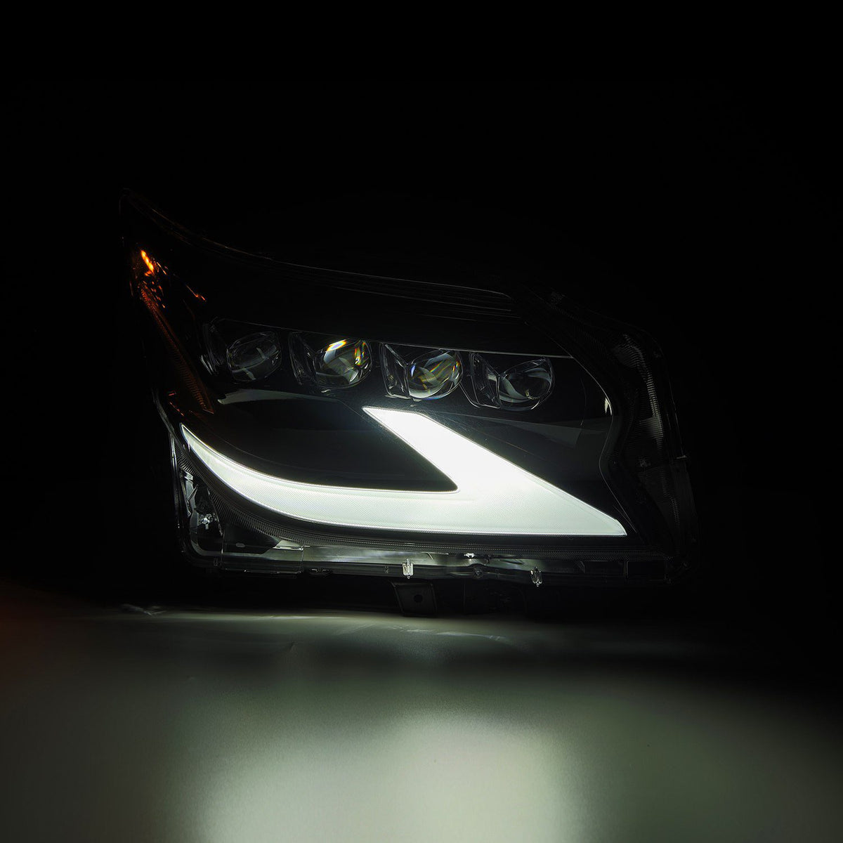 14-19 Lexus Gx 460 NOVA-Series LED Projector Headlights in Alpha-Black - Apollo Off-Road