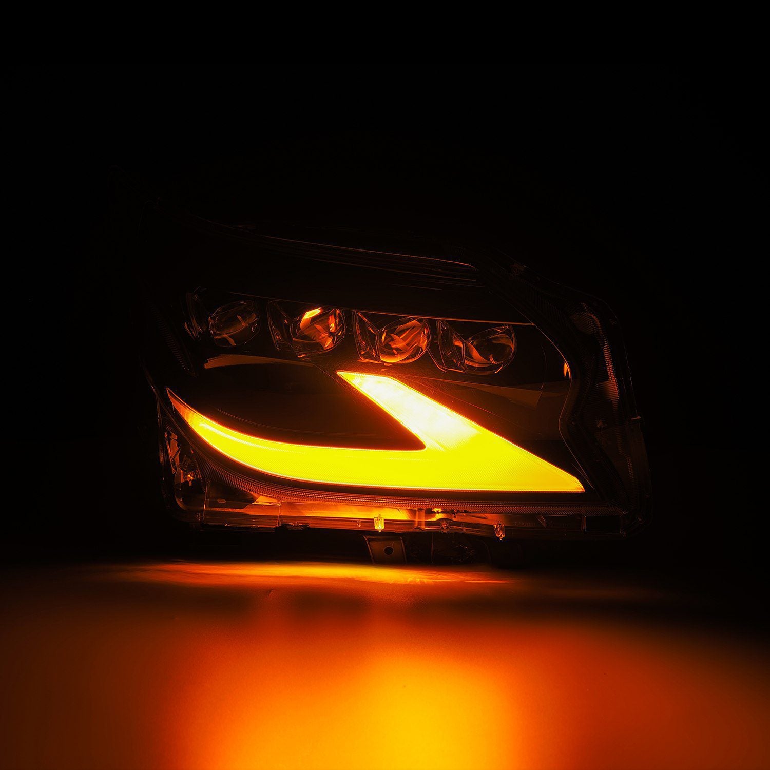 14-19 Lexus Gx 460 NOVA-Series LED Projector Headlights in Alpha-Black - Apollo Off-Road