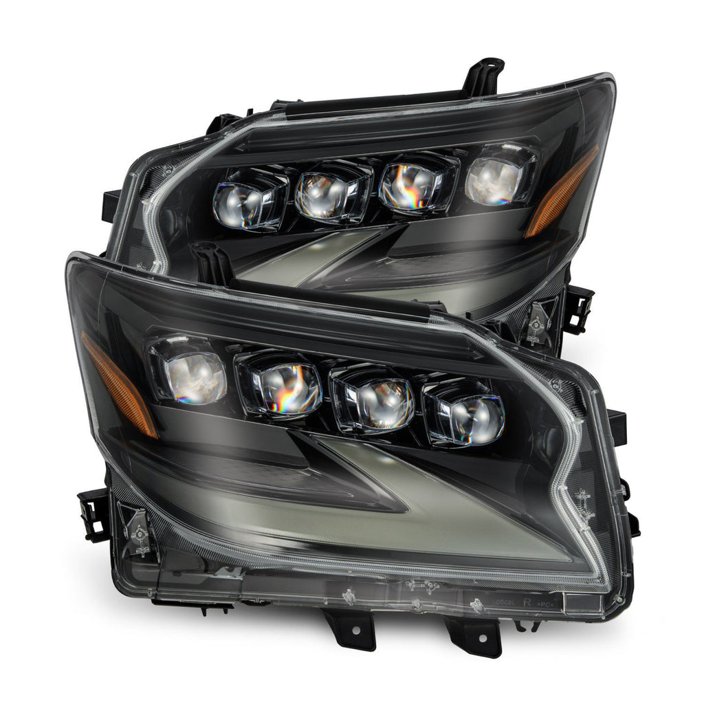 14-19 Lexus Gx 460 NOVA-Series LED Projector Headlights in Alpha-Black - Apollo Off-Road