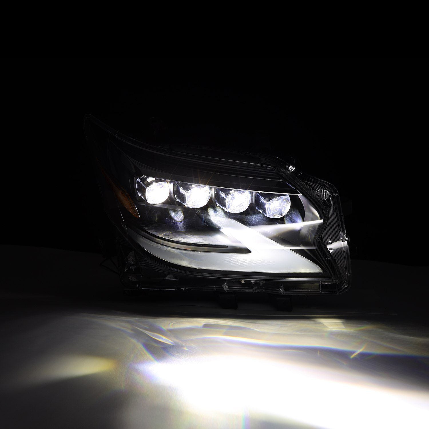 14-19 Lexus Gx 460 NOVA-Series LED Projector Headlights in Black - Apollo Off-Road