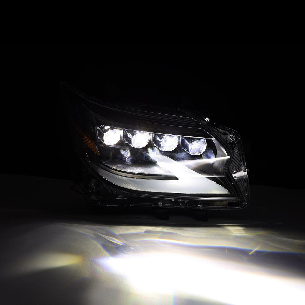 14-19 Lexus Gx 460 NOVA-Series LED Projector Headlights in Black - Apollo Off-Road
