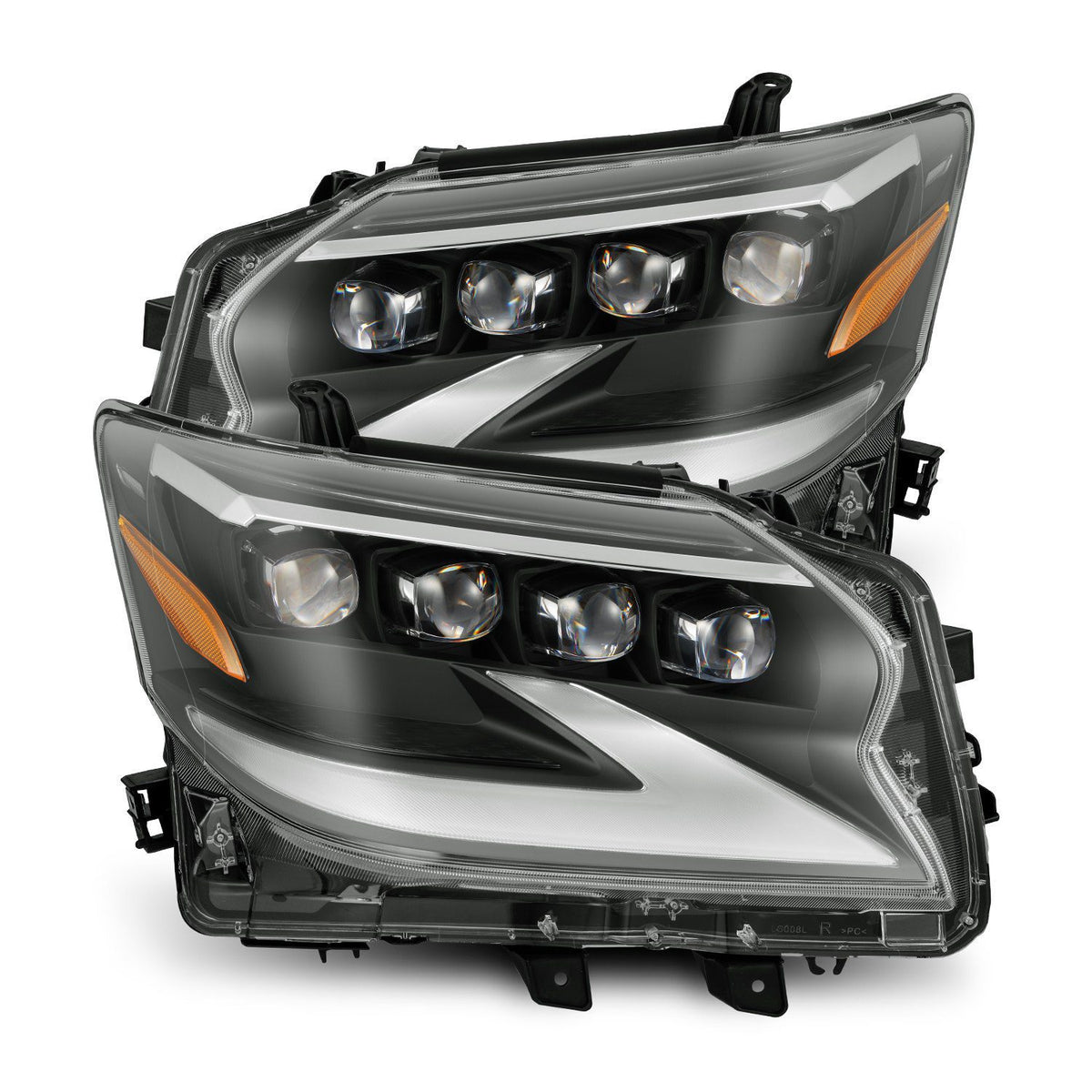 14-19 Lexus Gx 460 NOVA-Series LED Projector Headlights in Black - Apollo Off-Road