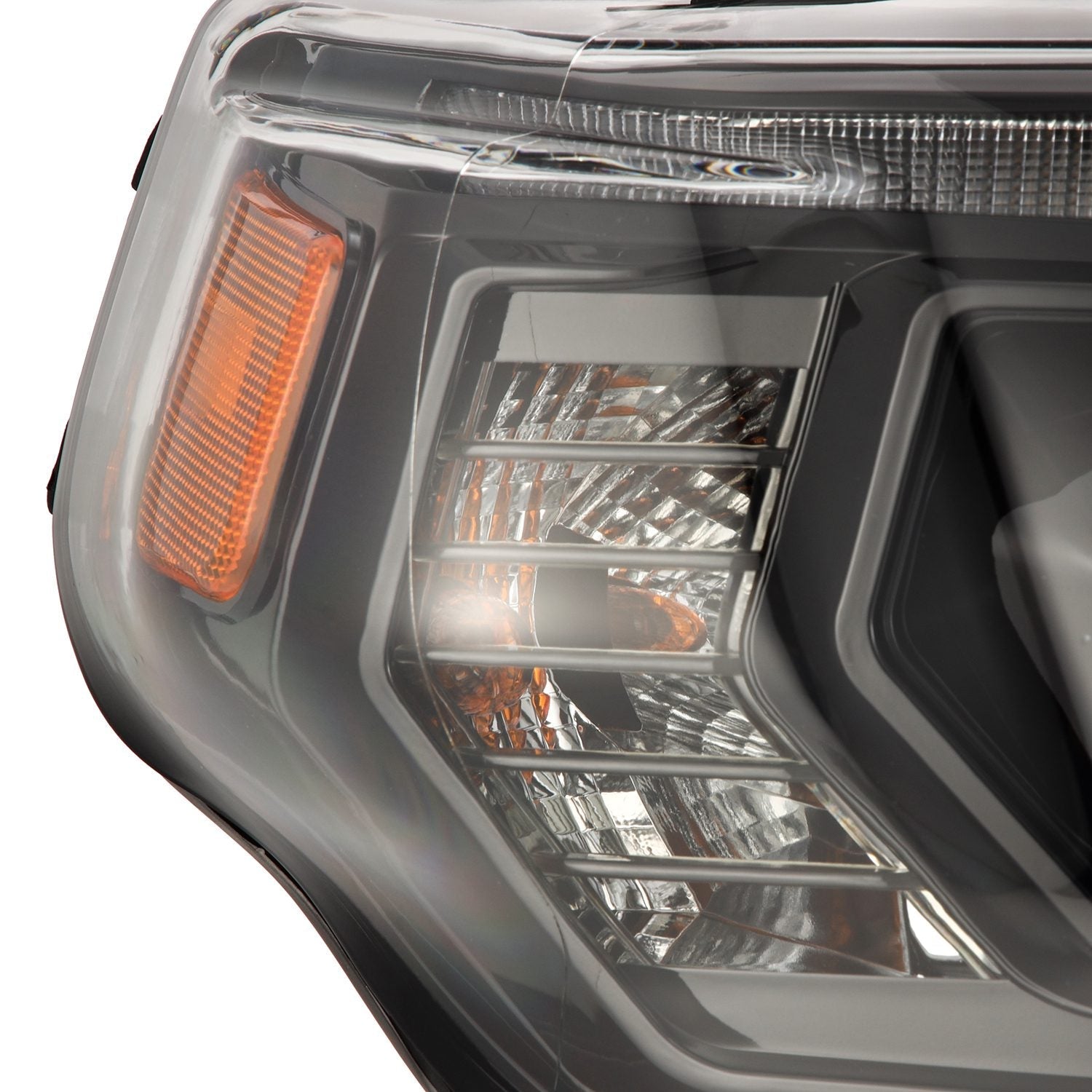 14-21 Toyota 4Runner PRO-Series Halogen Projector Headlights Alpha-Black - Apollo Off-Road