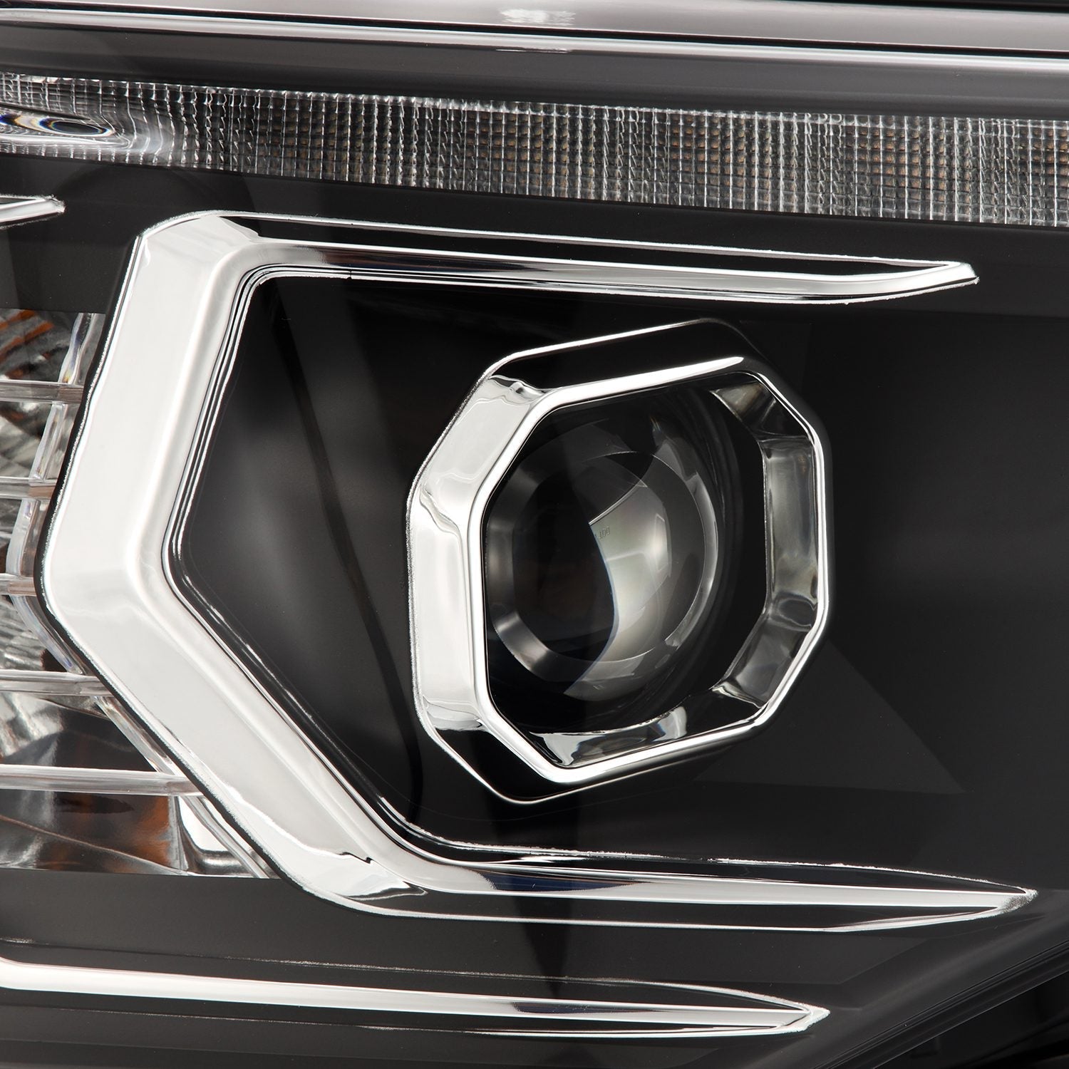 14-20 Toyota 4Runner PRO-Series Halogen Projector Headlights Black - Apollo Off-Road